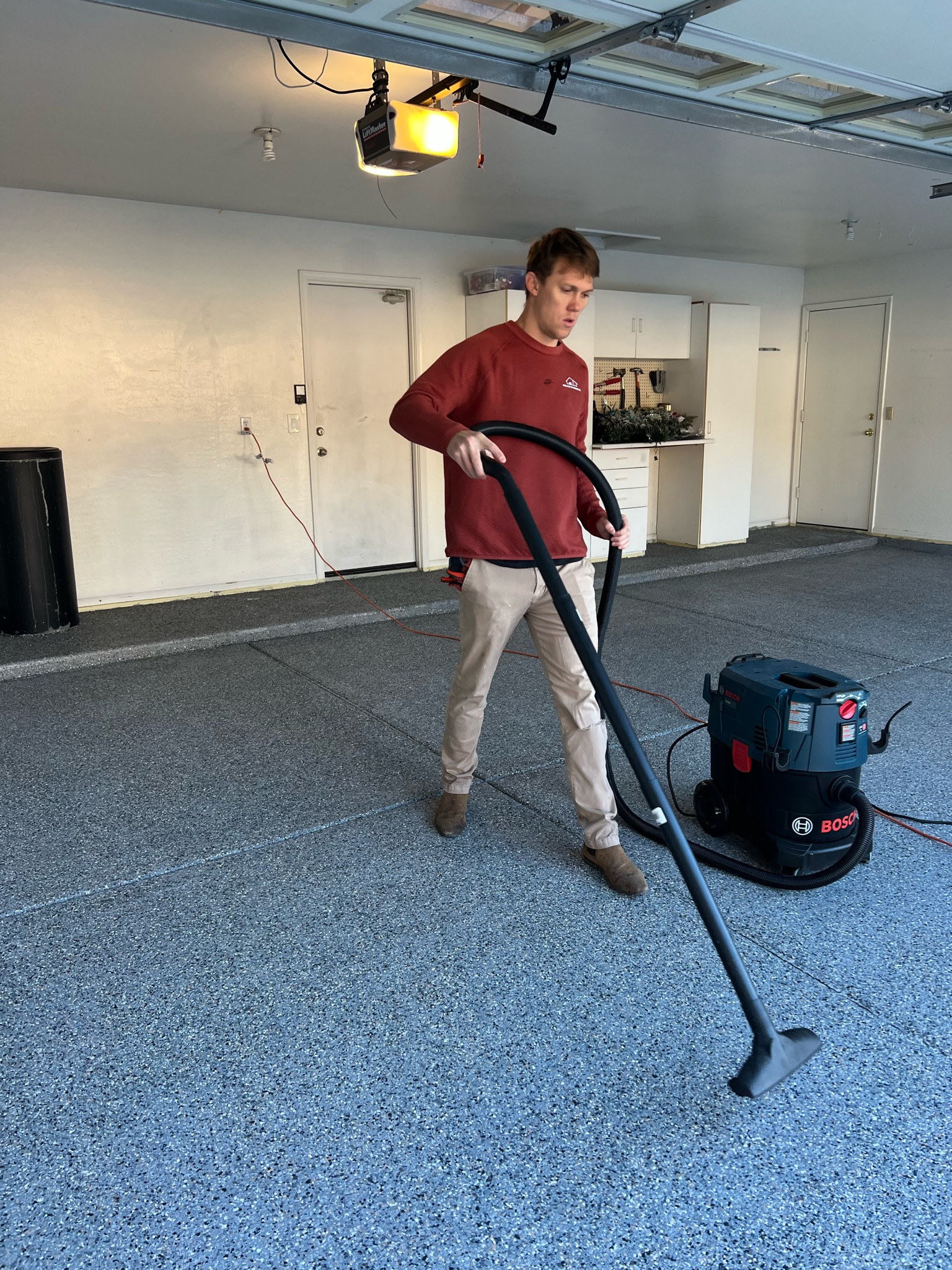 Epoxy flooring installation in Philadelphia, PA by Tru Coat Epoxy